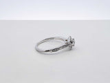 0.55 Cttw Diamond & 95% Platinum Flower Setting Ring 5 Grams Size 7 Fw1124wrxdu