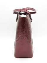 Louis Vuitton Vernis Avalon Mm Burgundy Shoulder Bag Sd0825pzxsa