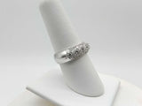 0.7 Dwt Lab Grown Diamond 5.5 Grams 0.925 Sterling Silver Ring Size 7 Mk1125wzmia