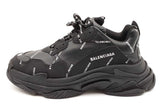 Balenciaga All Over Logo Triple S Sneakers Size 43 Eb0226wxzdu