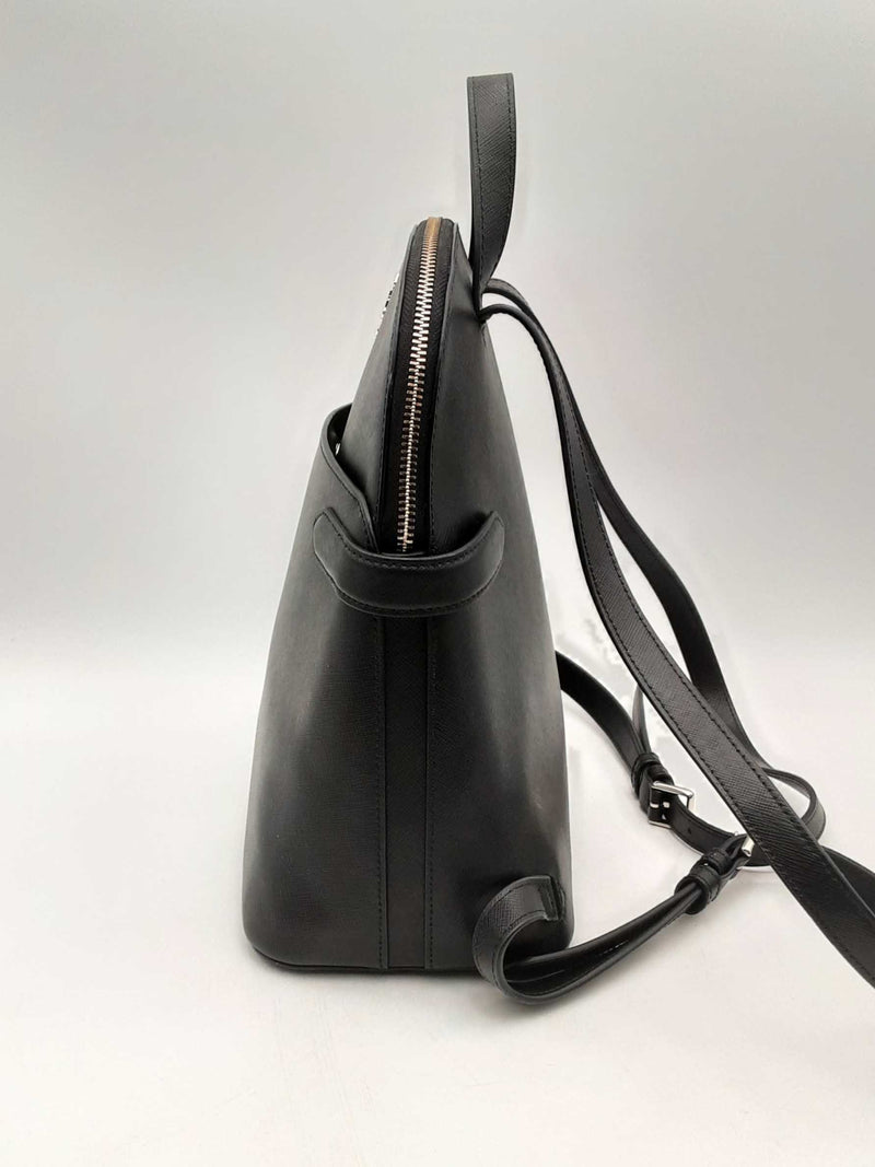 Kate Spade Staci Dome Black Saffiano Leather Backpack Sd624orsa