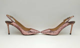 Jimmy Choo Candy Floss Erin 85 Sequin Heels Size 38 Hs0823ozxsa