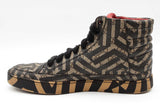 Gucci Gg Caleido Canvas Hi Top Sneakers Size 8 Eb0626rxde