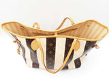 Louis Vuitton Limited Edition Monogram Rayures Neverfull Mm Bag Sd0726llzxdu