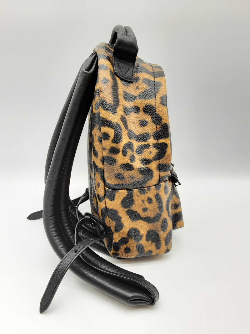 Louis Vuitton Palm Springs Wild Animal Print Coated Canvas Backpack Do0624wxzde