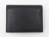Salvatore Ferragamo Gancino City French Wallet In Black & Red Leather Fw526llxdu