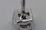 1.0cttw Lab Grown Diamond Stud Screwback Earrings 10k White Gold1.2g Eb1026oprsa