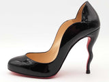 Christian Louboutin Wawy Dolly 100 Patent Black Size 38 Aa0826lorsa