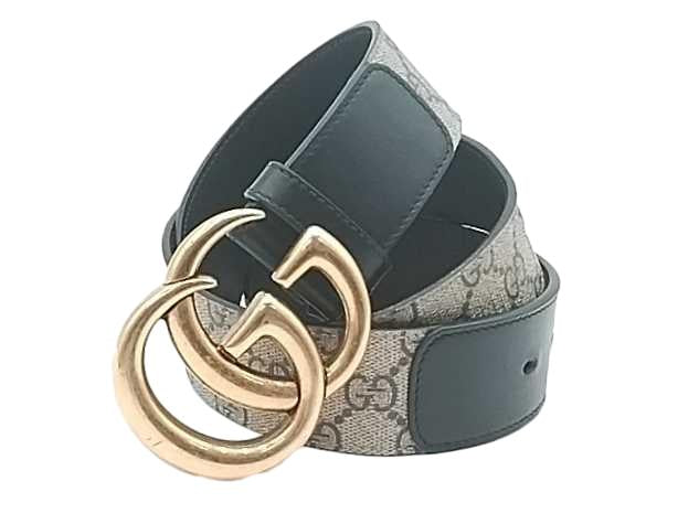 Gucci 400593  Gg Marmont Belt Beige Size 32 Aa0925lormia