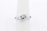 0.55cttw Princess Cut Diamond Ring In 14k White Gold 4 Grams Size 8 Eb0426pxzdu