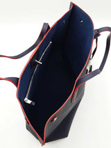 Louis Vuitton Lockme Go Tote In Marine Blue Leather Fw0525rzxdu