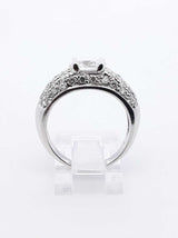 2.13 Cttw Diamond & 14k Gold Cluster Ring 5.7 Grams Size 7.25 Fw0925lprxdu
