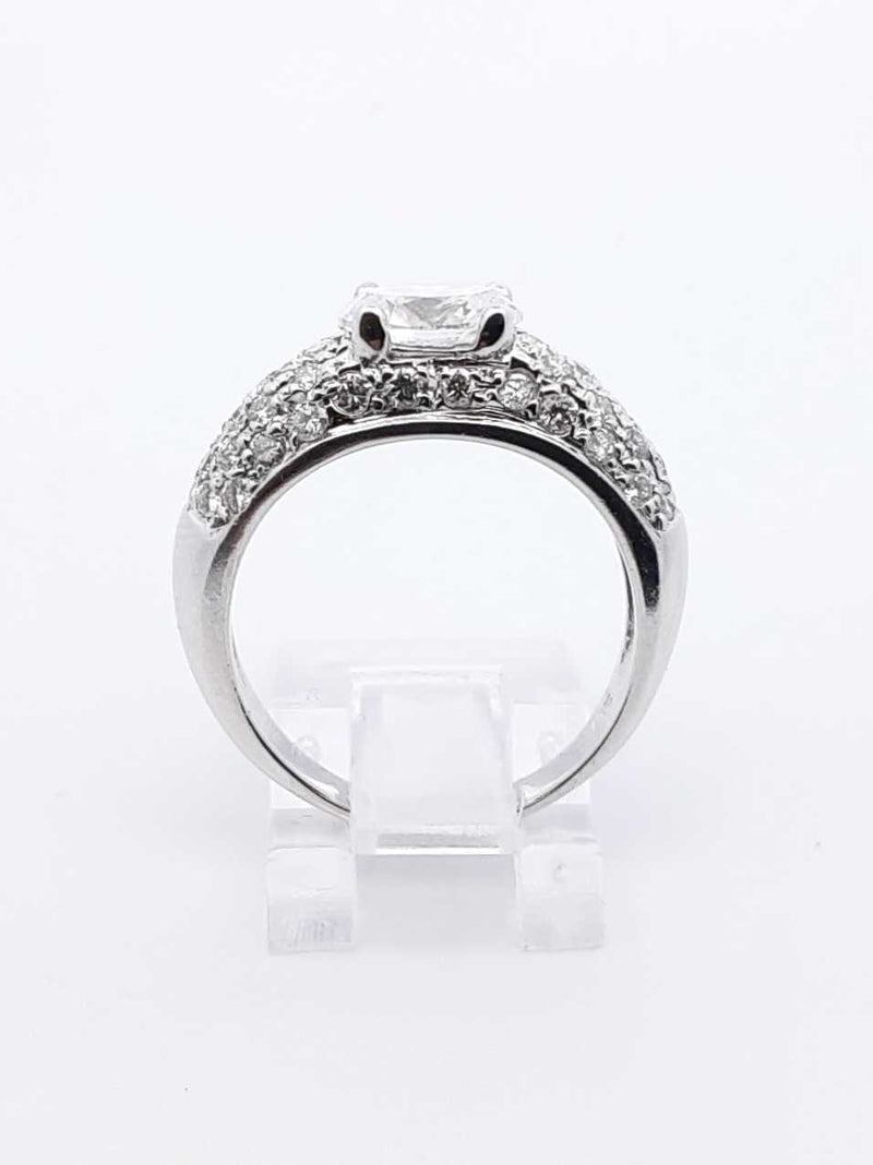 2.13 Cttw Diamond & 14k Gold Cluster Ring 5.7 Grams Size 7.25 Fw0925lprxdu
