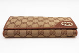 Gucci Britt Monogram Gg Canvas Continental Wallet Eb0926lrxde