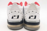 Nike Air Jordan Big Fund White Sneakers Size 10.5 Bv6273-100 Eb0125lxzsa
