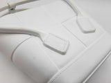 Bottega Veneta Arco Mini Intreccio White Rubber Tote Bag Fw0225orxdu