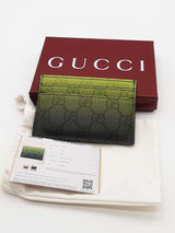 Gucci Monogram Chroma Gradient Card Case Wallet Eb0526rxde