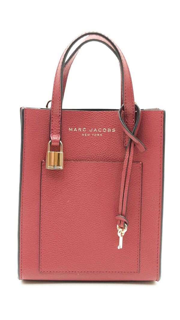 Marc Jacobs Micro Mini Purple Leather Tote Bag Sd0625wzdu