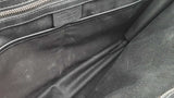 Salvatore Ferragamo Gancini Embossed Black Leather Laptop Briefcase Fw0825rxzdu