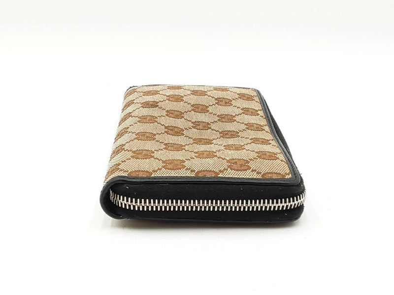 Gucci Twins Gg Monogram Canvas Continental Zip-around Wallet Fw0725orzdu