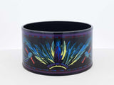 Hermès Brazil 30mm Extra Wide Enamel Bangle Bracelet 8 Inch Fw0326lrxdu