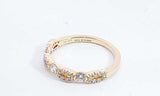 14k Yellow Gold Lab Grown Diamond Wedding Band Size 7 Eblsedu 144020004860