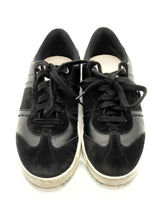 Salvatore Ferragamo Black Leather & Suede Sneakers Size 6 C Sd0325crsa