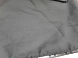 Fendi Black Solid Logo Polyester Reversible Overcoat Size It 54 Do0225cxzde