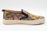 Gucci Gg Supreme Canvas Bengal Tiger Print Slip On Sneakers Size 38 Eb0426oxzsa