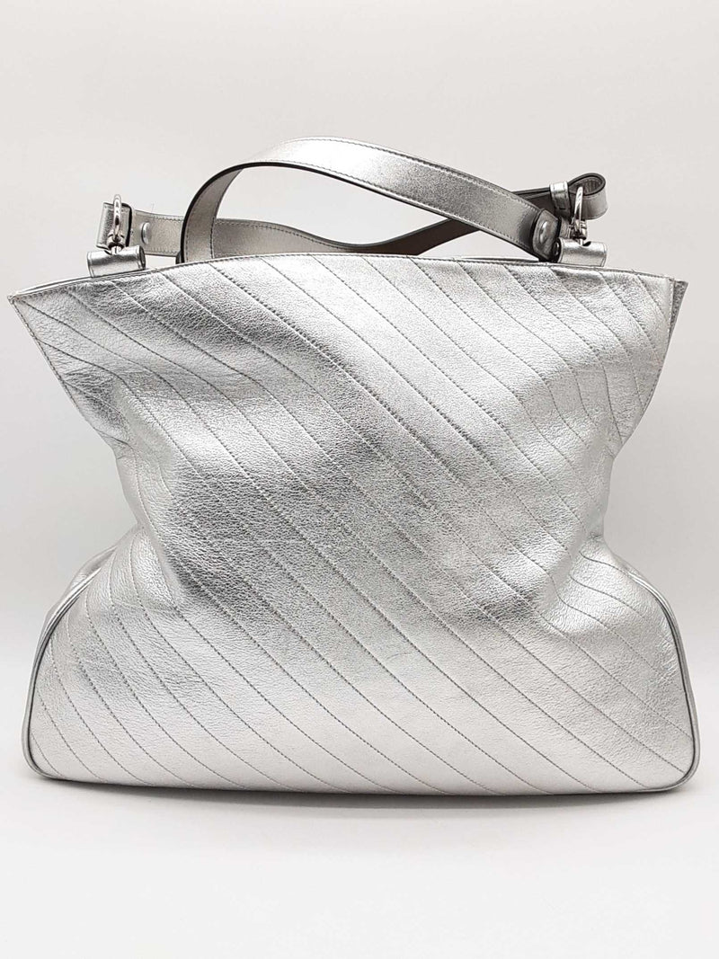 Gucci Interlocking G Metallic Leather Tote Bag Eb0924exzde