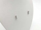 0.63 Dwt Lab Grown Diamond 4.4 Grams Necklace & Earrings Ensemble Sterling Silver Jg1225esmia