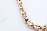 14k Yellow Gold Turkish Link Bracelet 6.2 Grams 7.5 Inch Eb0426orxde