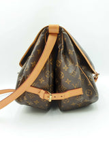 Louis Vuitton Saumur 35 Messenger Bag In Lv Monogram Coated Canvas Fw0125irxdu