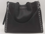 Michael Kors Mina Large Chain Shoulder Bag Black Aa0426wrsa