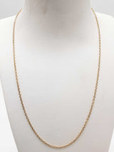 14k Yellow Gold 4.0g Cable Link Chain 18 In Do0225lpxde