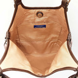 Burberry Blue Label Shoulder Bag In Pink Nova Check & Brown Leather Fw0826lezdu