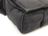 Bottega Veneta Black Canvas Intrecciato Padded Tech Cassette Bag Eb0426rxzsa