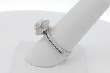 1.52cttw Diamond Ring In 14k White Gold 5.3 Grams Size 7.75 Eb1026lxxzsa