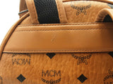 Mcm Stark Visetos Cognac Backpack  Eb0126oxzsa