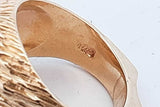 0.7cttw Diamond Ring In 14k Yellow Gold 12.4 Grams Size 6.5 Eb0926exzde