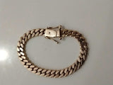 Cuban Link Bracelet Yellow Gold 14k 59.2 Grams 8 Inch Vc0526wzxzmia