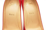 Christian Louboutin Red Patent Leather Kate Pumps Size 39 Eb0426oxzsa