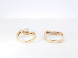 0.88 Cttw Diamond & 14k Yellow Gold Engagement Set 7.6 Grams Size 7 Fw0826sxzd7