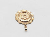14k Yellow Gold 2.9 Grams Star Of David Pendant Aa0525lprsa