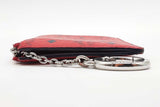 Mcm Ruby Red Visetos Original Key Pouch Sd0726rxde
