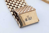 Geneve 14k Yellow Gold Quartz 34mm Watch 40.3 Grams Eb0626oiirde
