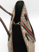 Gucci Gg Monogram Supreme Canvas Ophidia Tote Bag Eb1026wrxde