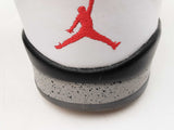 Nike Air Jordan 5 Retro "White Cement" Leather Sneakers Size 8.5 Fw0225lxzdu