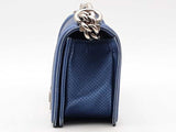Chanel Small Boy Bag Blue Shoulder Bag Aa0425lwzxsa