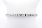 Approx. 10.56ctw Diamond Tennis Bracelet 10k White Gold 19.55g 8 In Eb1024lxxxzsa